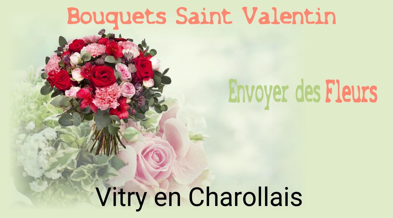Roses de Saint-Valentin livrées à Vitry-en-Charollais